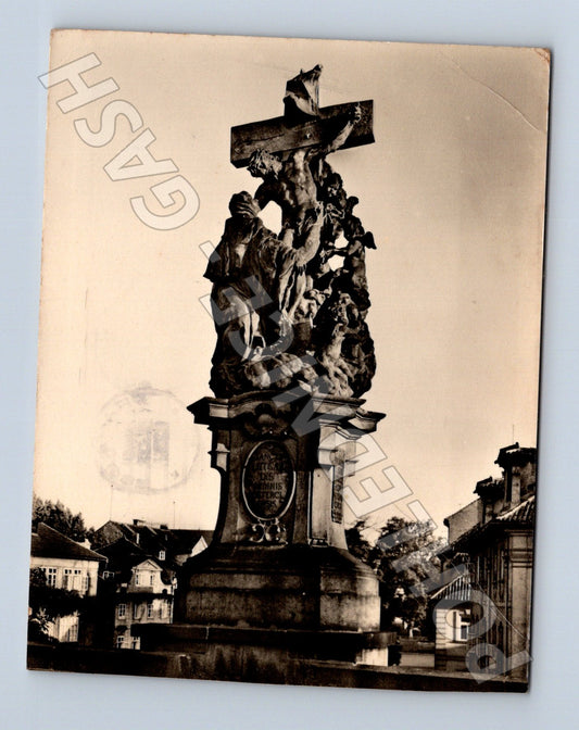Pohlednice Praha Karlův most sousoší sv. Luitgardy 1960 (M24189)
