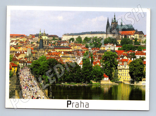 Pohlednice Praha Karlův most Hradčany 2007 (M24197)