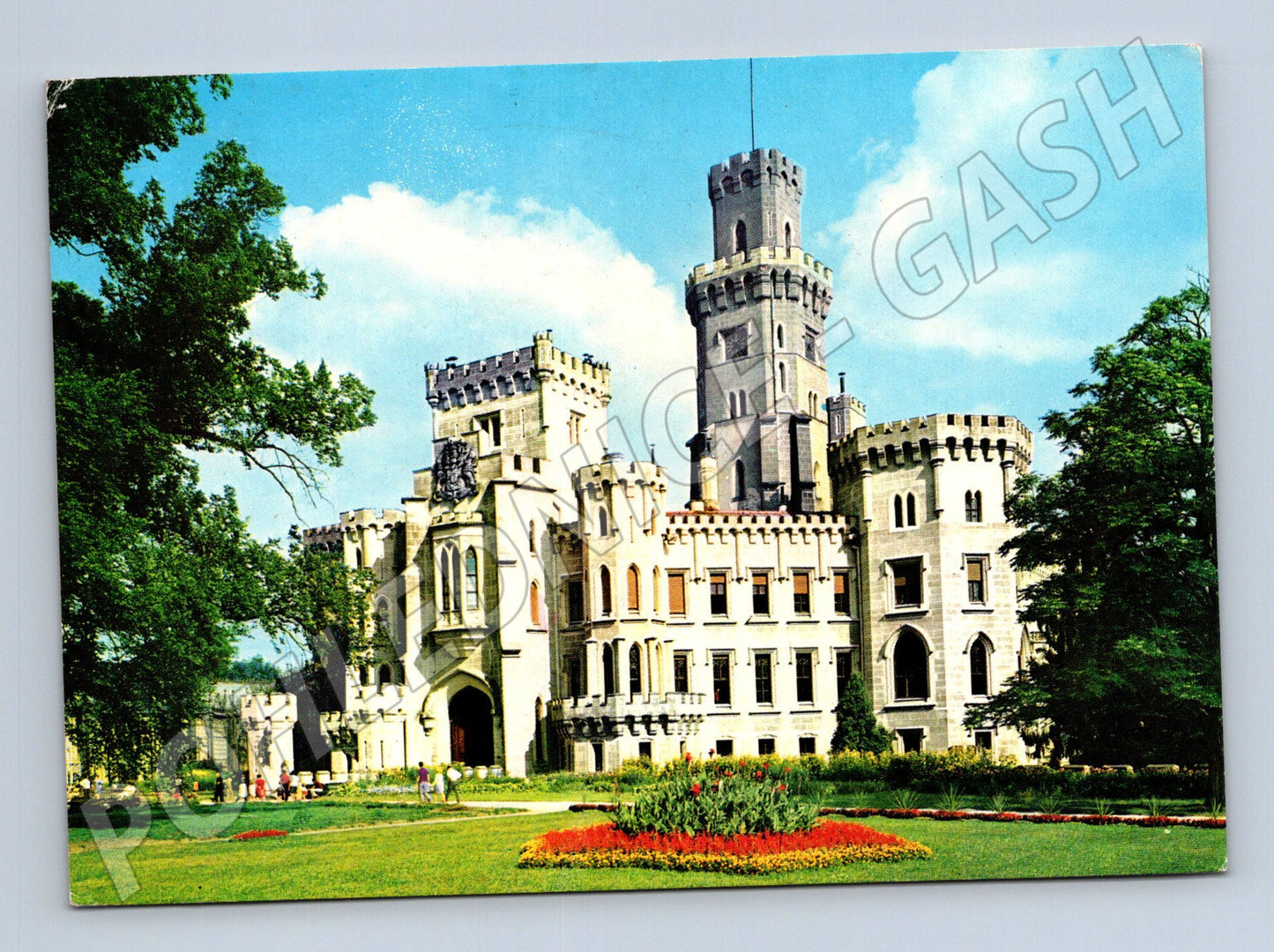 Pohlednice Hluboká nad Vltavou zámek 1976 (M24211)