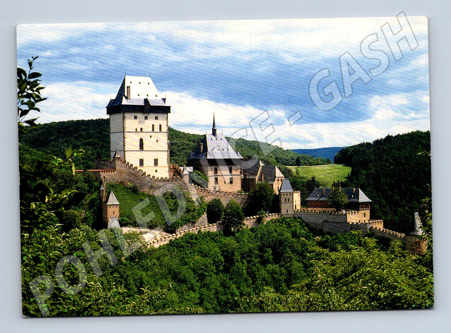 Pohlednice Karlštejn hrad (M24217)