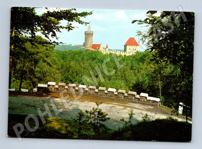 Pohlednice Kokořín hrad 1962 (M24221)