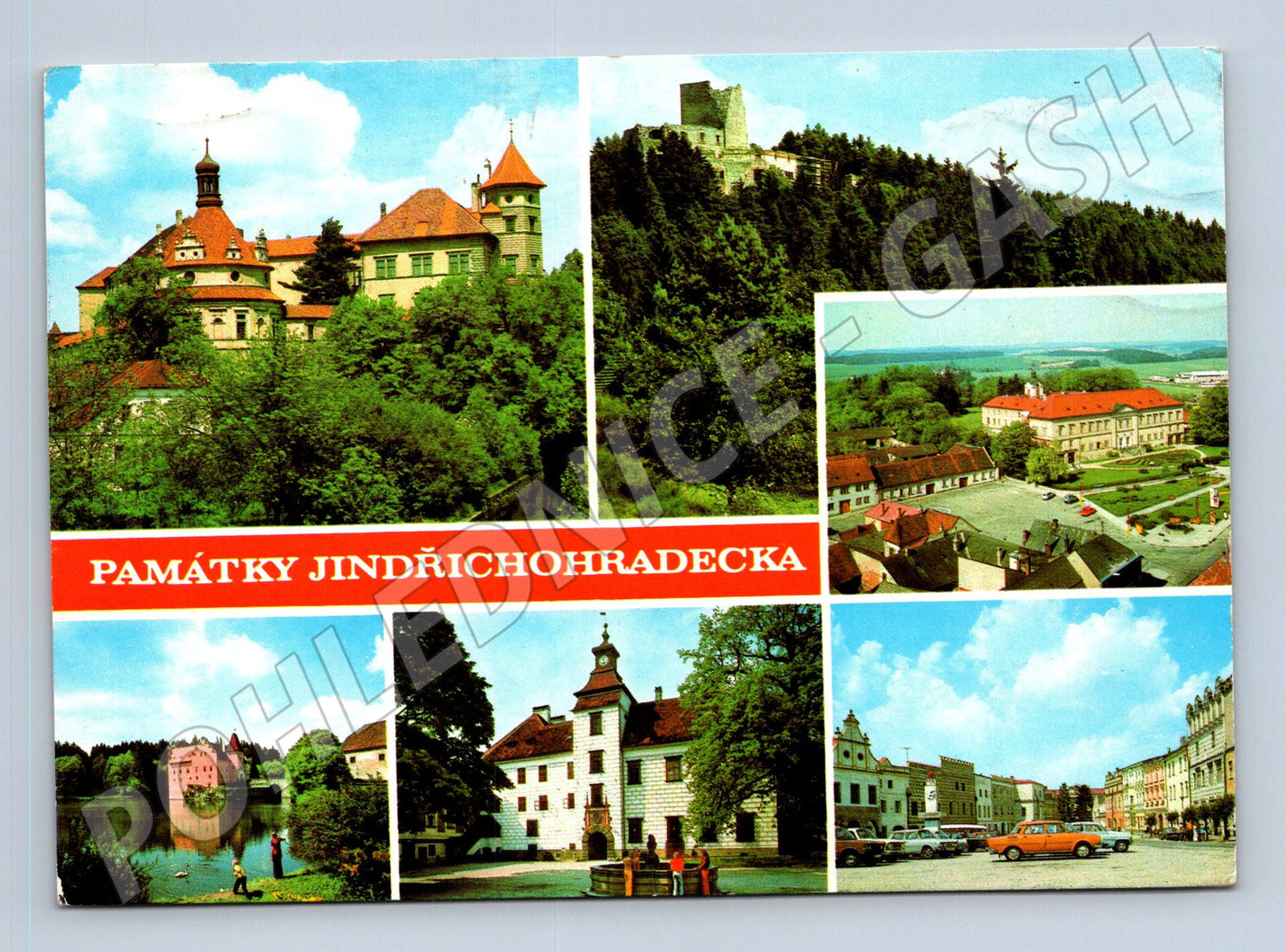 Pohlednice Jindřichohradecko památky (M24223)