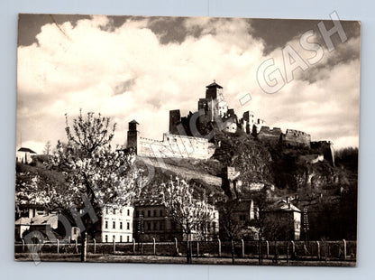 Pohlednice Slovensko Trenčín hrad 1961 (M24236)