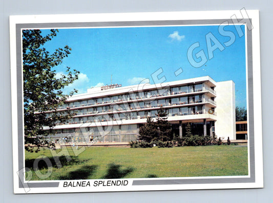 Pohlednice Slovensko Piešťany hotel Balnea Splendid 1988 (M24241)