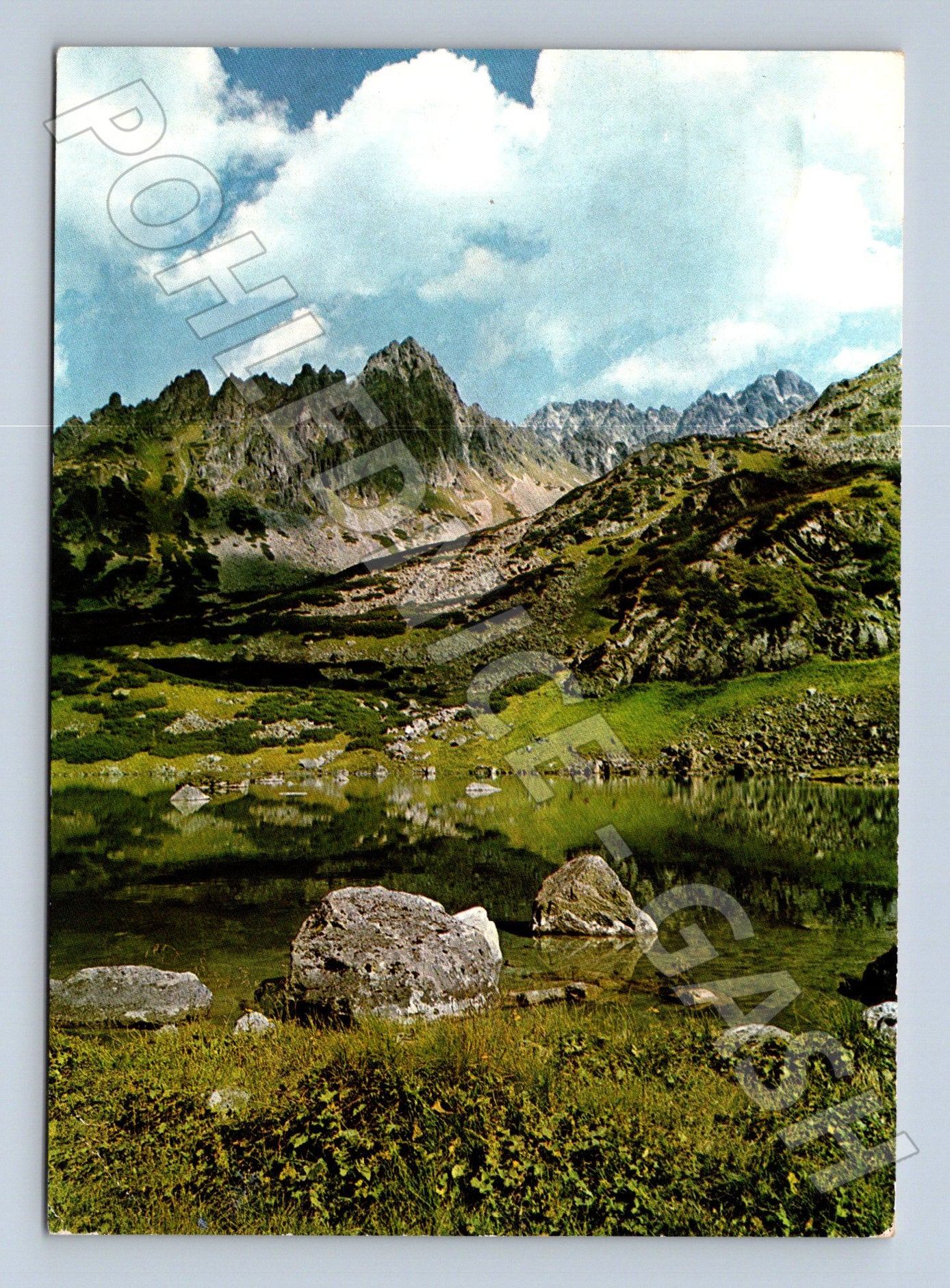Pohlednice Slovensko Kačacia dolina Vysoké Tatry 1980 (M24254)