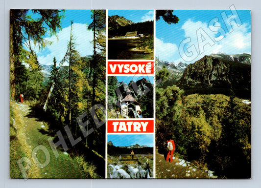 Pohlednice Slovensko Vysoké Tatry Popradské pleso (M24255)
