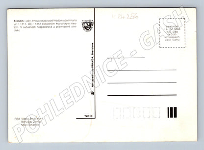 Pohlednice Slovensko Trenčín koláž městských motivů (M24256)