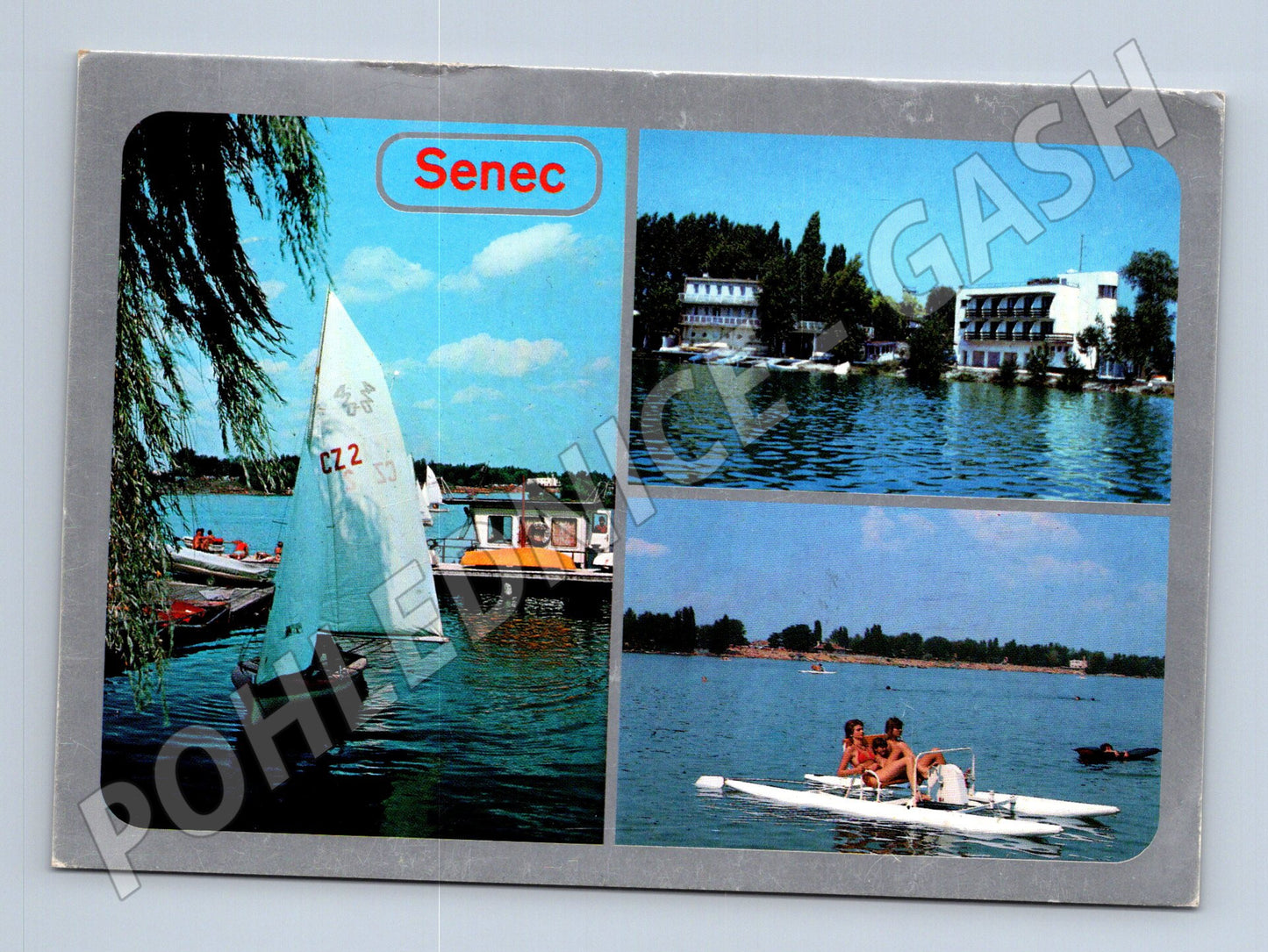 Pohlednice Slovensko Senec Senecké jazerá 1994 (M24268)