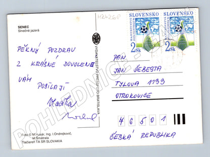 Pohlednice Slovensko Senec Senecké jazerá 1994 (M24268)