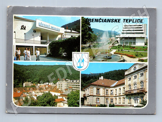 Pohlednice Slovensko Trenčianske Teplice 1987 (M24269)