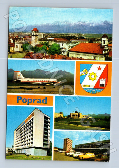 Pohlednice Slovensko Poprad koláž pohledů (M24271)