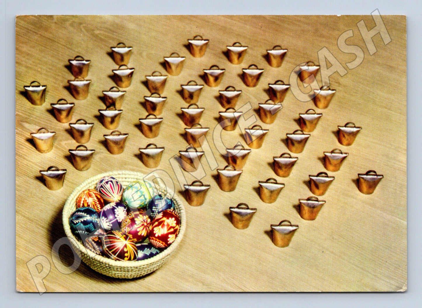 Pohlednice Velikonoční vajíčka 1968 (M24331)