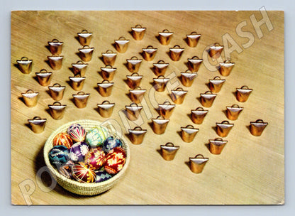 Pohlednice Velikonoční vajíčka 1968 (M24331)