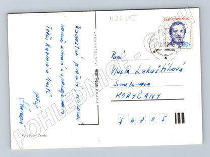 Pohlednice Velikonoce malovaná vajíčka (M24335)