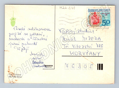 Pohlednice Československo velikonoční motiv 1960s (M24341)
