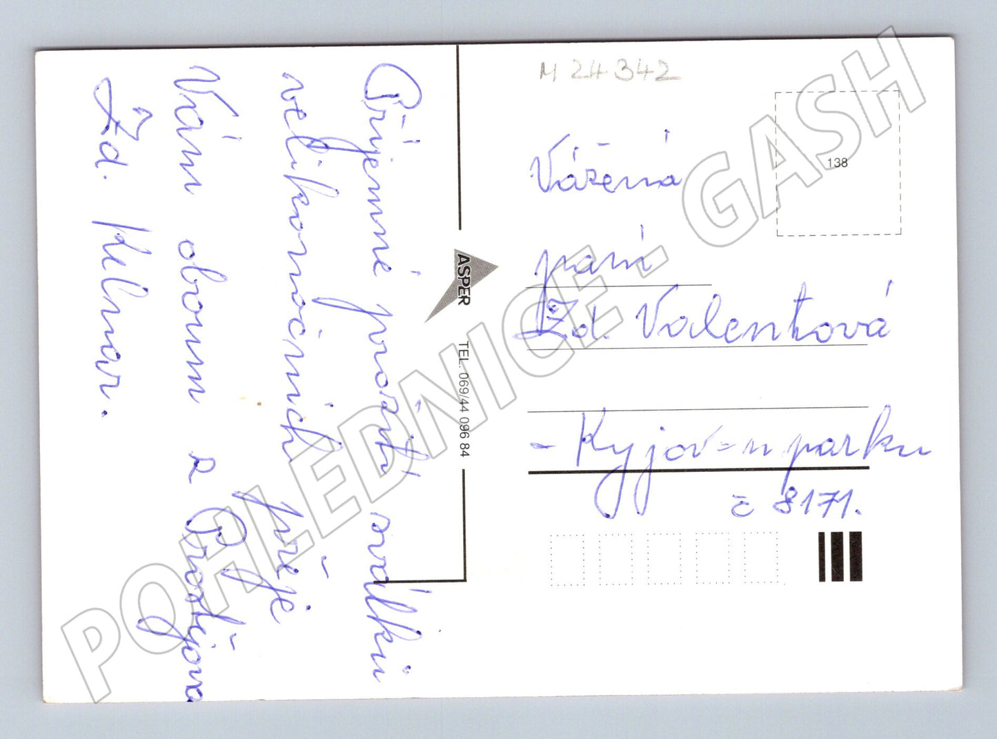 Pohlednice Velikonoce květiny a vajíčka (M24342)