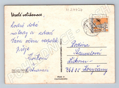 Pohlednice Československo velikonoční motiv (M24424)