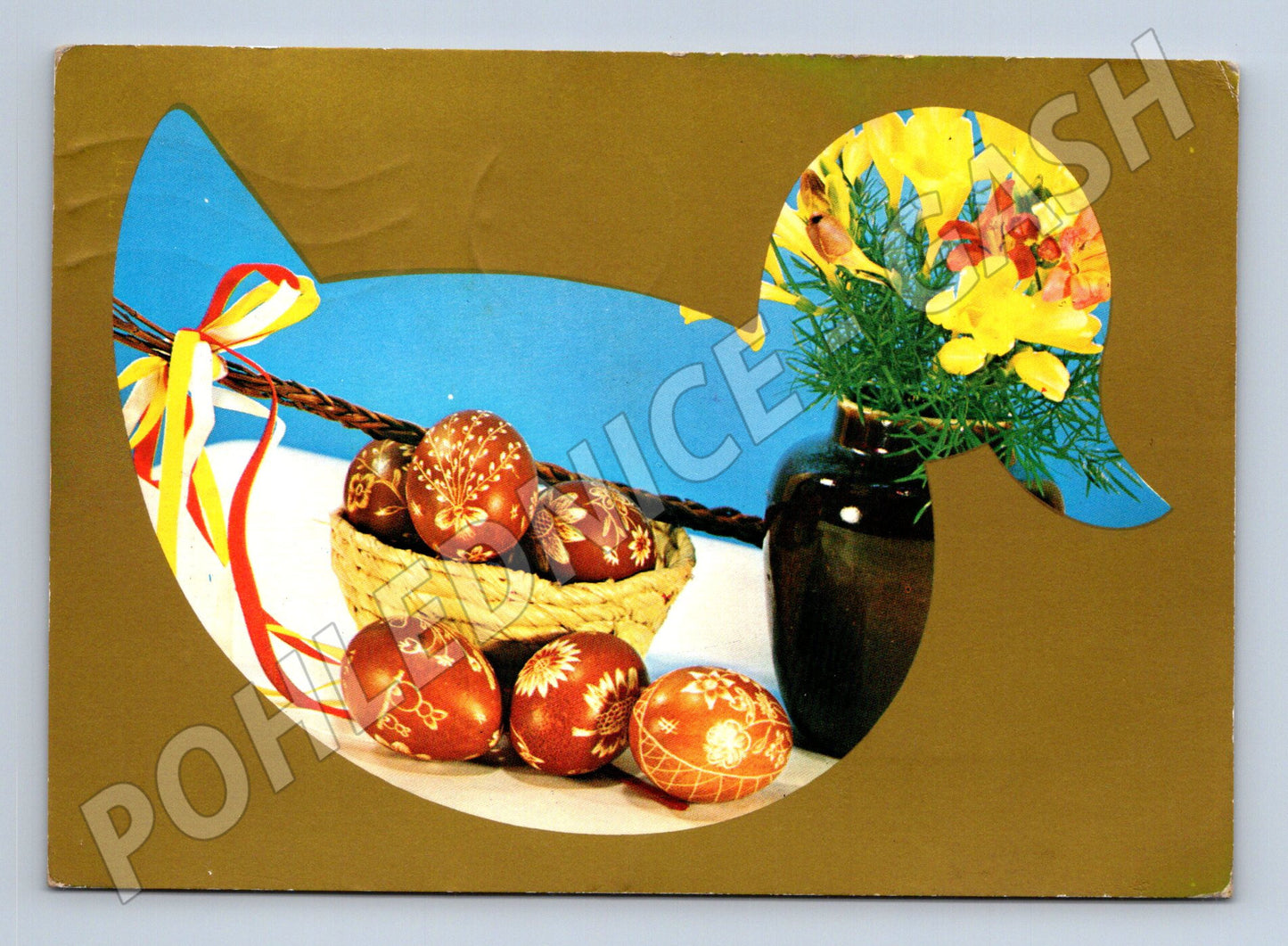 Pohlednice Slovensko velikonoční pozdrav 1979 (M24461)
