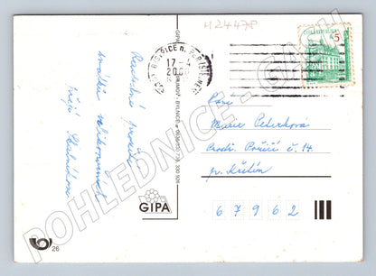 Pohlednice náboženský motiv Ježíš ovce 2004 (M24478)