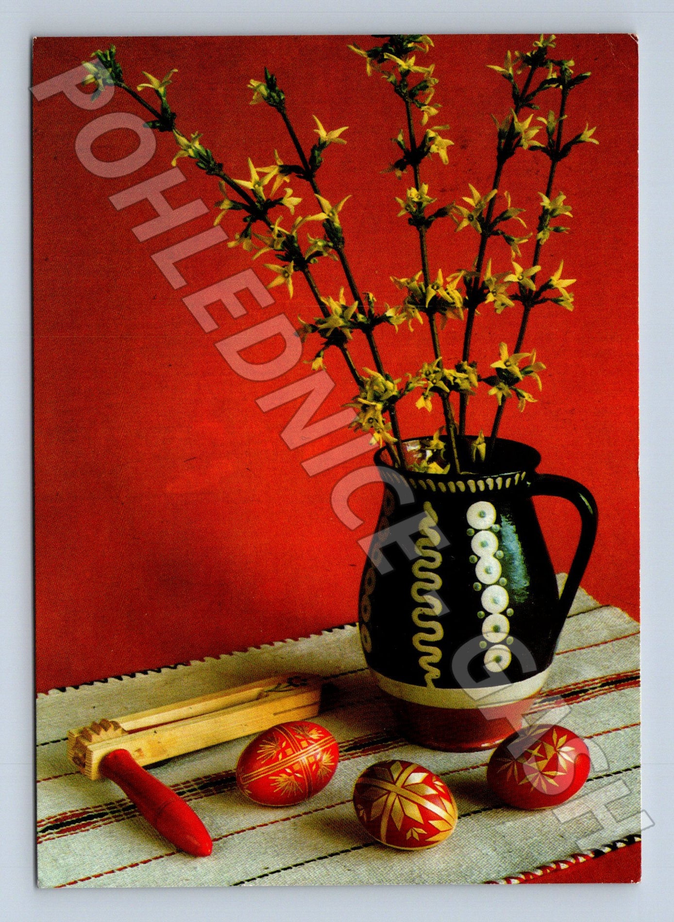 Pohlednice Slovensko velikonoční motiv 1985 (M24481)