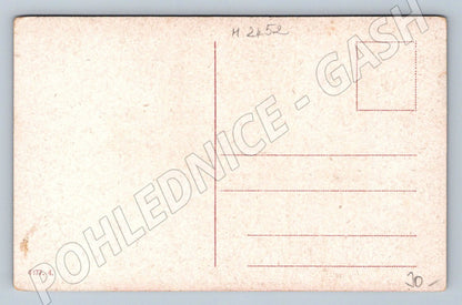 Dívky a květiny etnografická pohlednice (M2452)