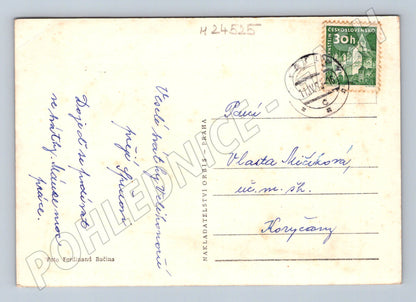 Pohlednice Velikonoce sněženky 194x (M24525)