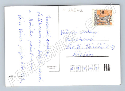 Pohlednice velikonoční zátiší vejce 1962 (M24542)