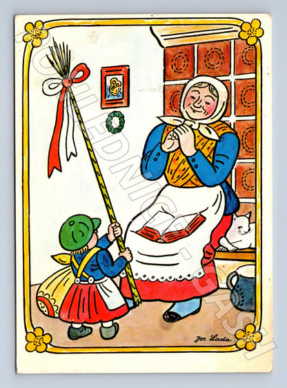 Pohlednice Československo ilustrace Velikonoce (M24544)