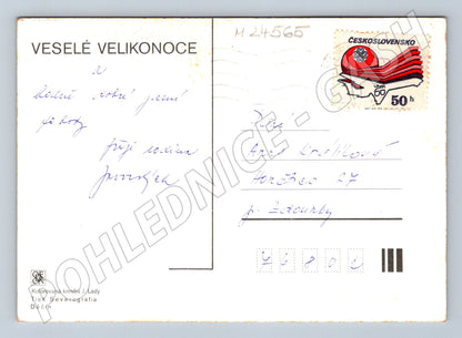 Pohlednice Jos. Lada Velikonoce 1938 (M24565)