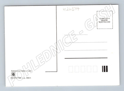 Pohlednice Josef Lada vesnická idyla 1990 (M24577)