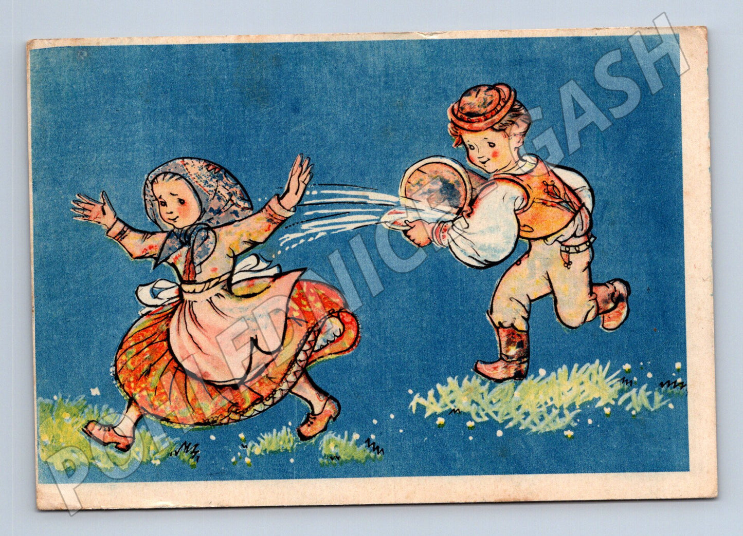 Pohlednice Slovensko Velikonoční motiv 1949 (M24611)