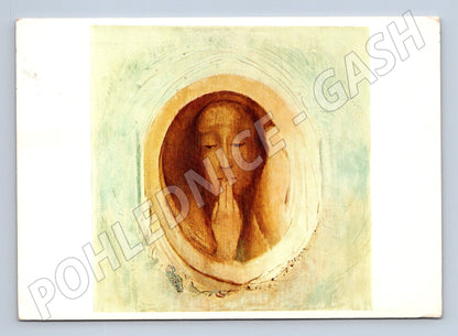 Pohlednice USA Odilon Redon Silence MoMA (M24628)