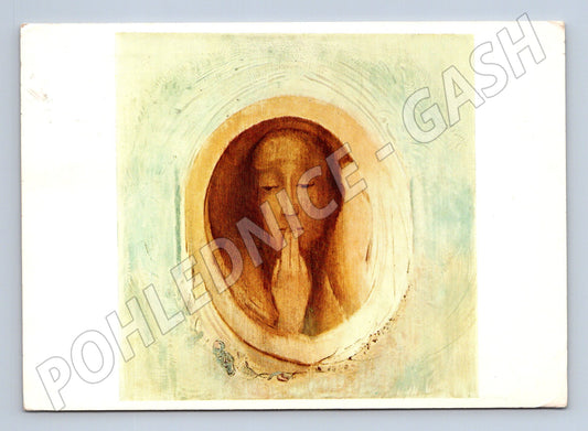 Pohlednice USA Odilon Redon Silence MoMA (M24628)