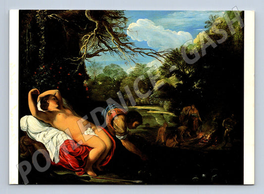 Pohlednice Německo Adam Elsheimer Tod der Coronis (M24641)