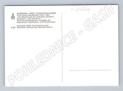 Pohlednice Německo Augsburg obraz Maulbertsch (M24644)