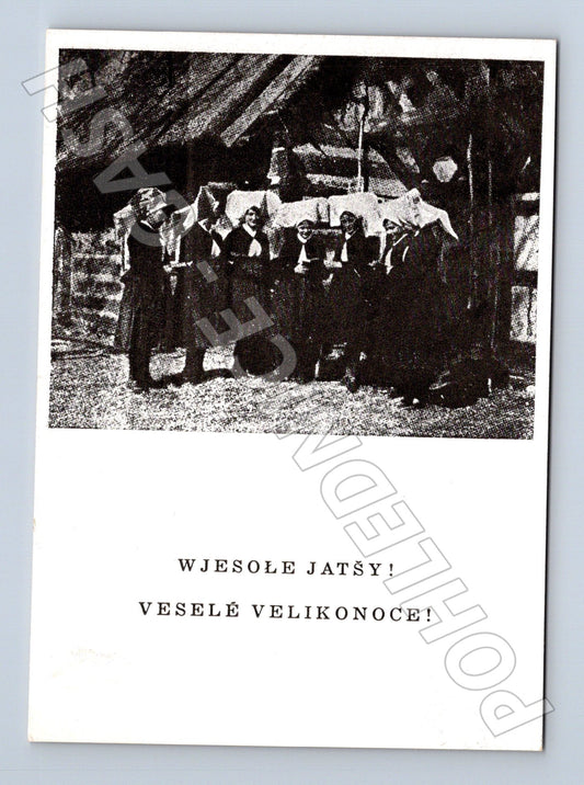 Pohlednice Lužice velikonoční zpěvačky (M24666)