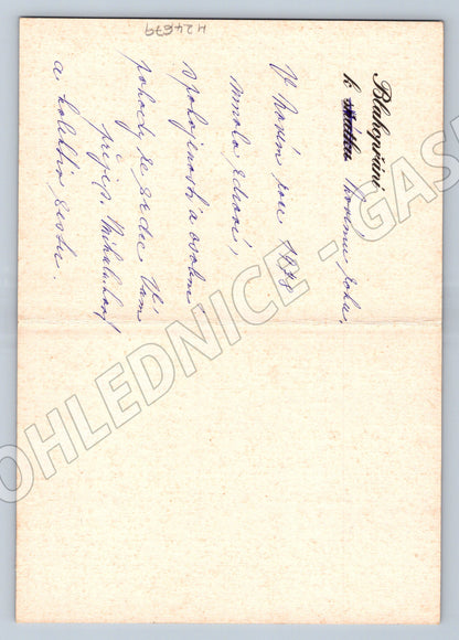 Pohlednice Květiny karafiáty 1978 (M24679)