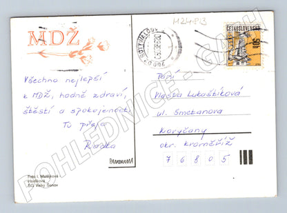 Pohlednice Květiny MDŽ (M24813)