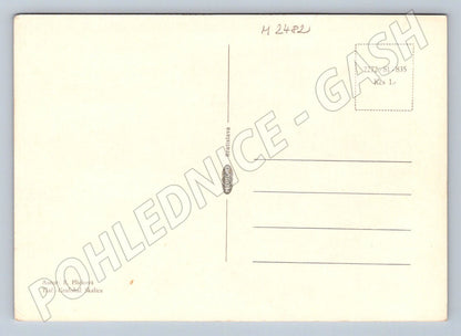 A child in a traditional costume feeds birds E. Plicková (M2482)