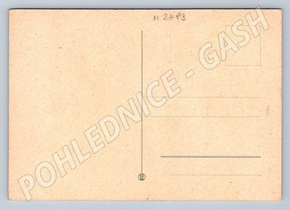 Lilac – Heartfelt vintage greeting card (M2483)