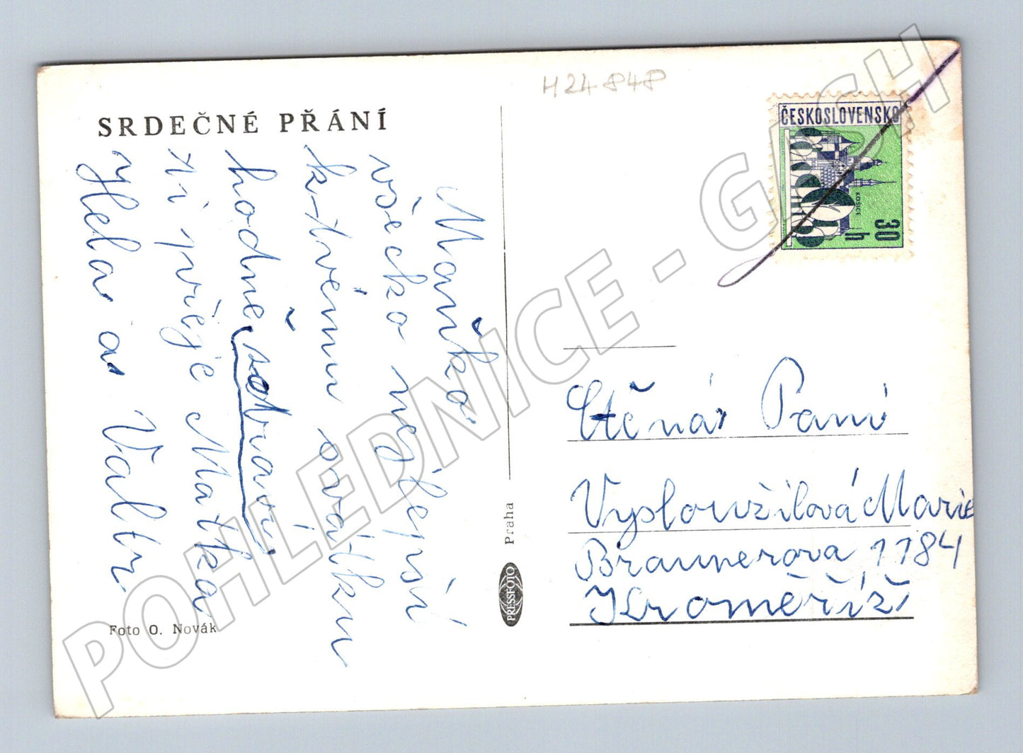 Pohlednice konvalinky (M24848)