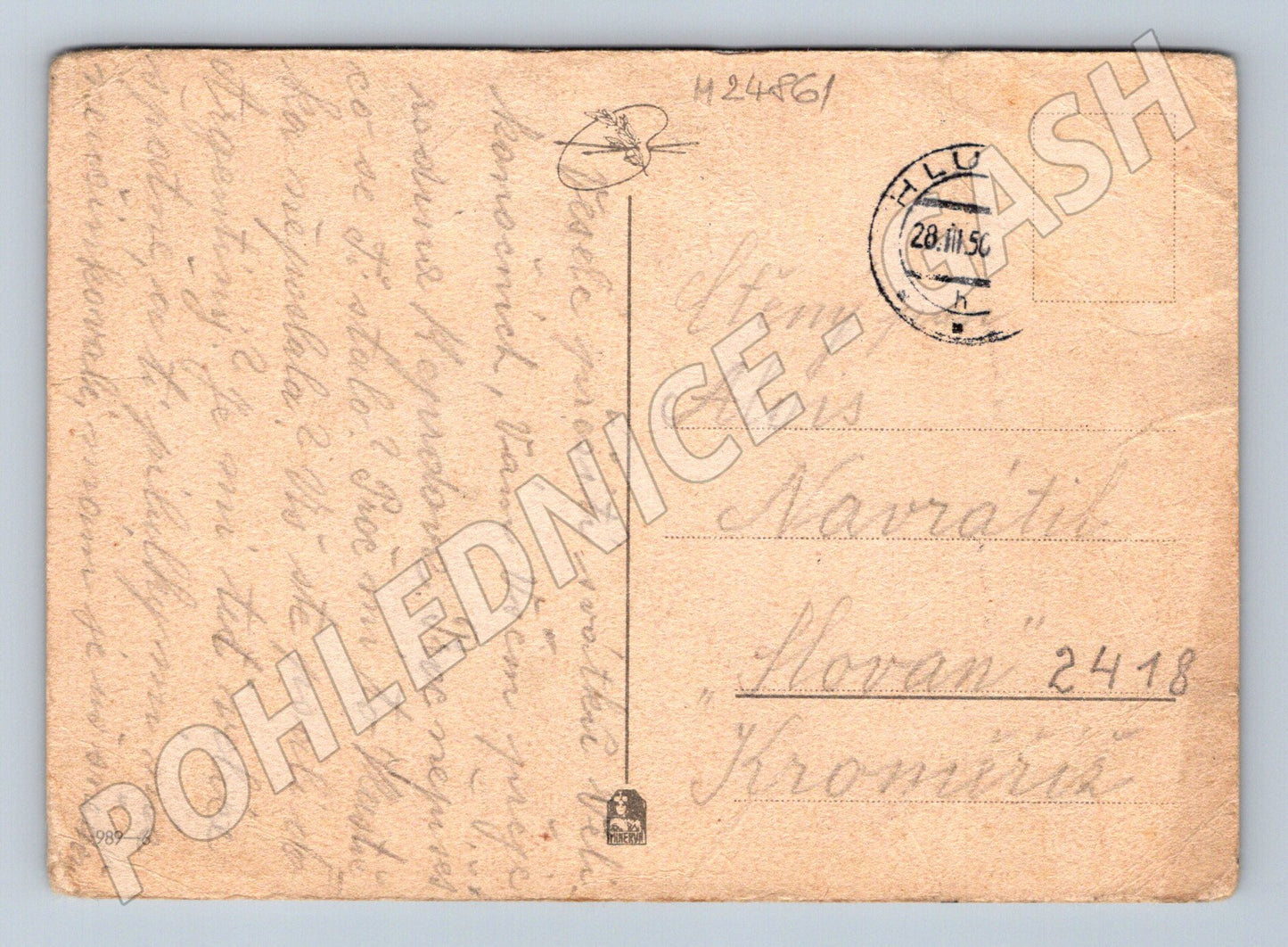 Pohlednice Matinka s dětmi, přání 1950 (M24861)