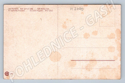 Au Paradis romantic love scene (M2490)