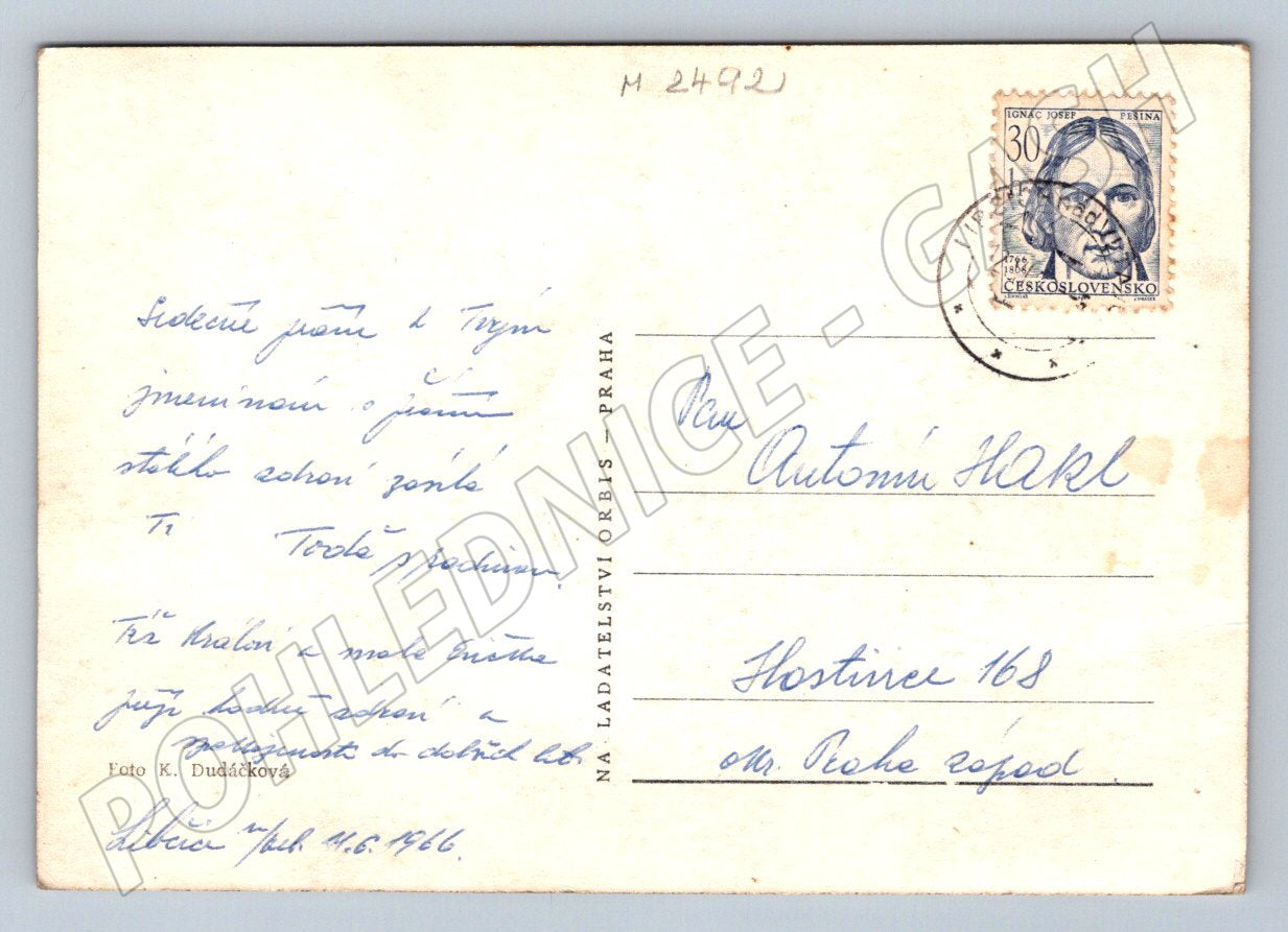 Heartfelt wishes flower vase 1966 ethnography (M2492)