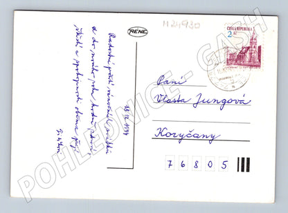 Pohlednice Vánoční Novoroční motiv 1994 (M24930)