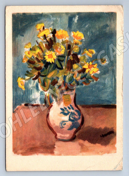 J. Holier Yellow Bouquet Painting (M2494)