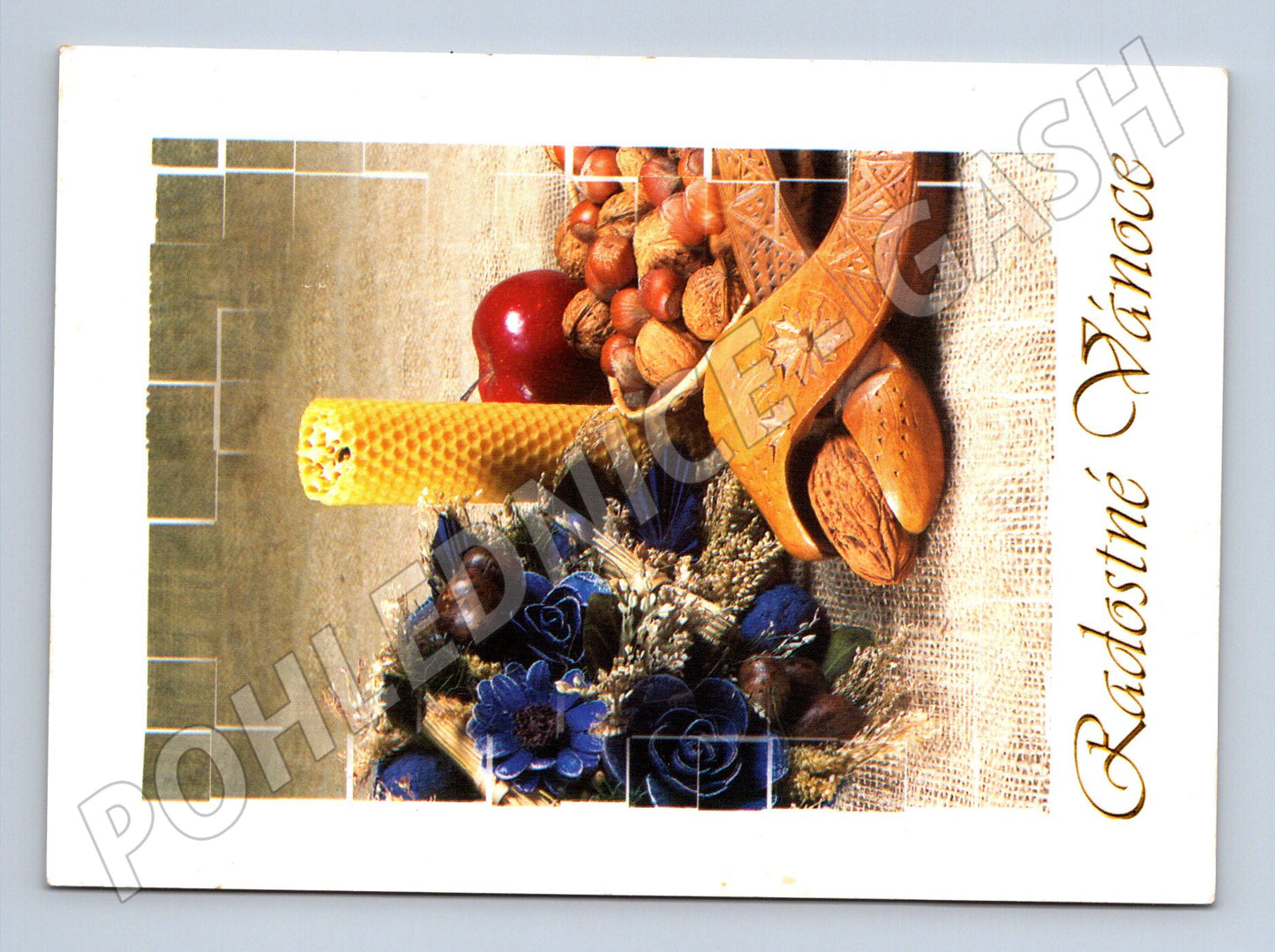 Pohlednice Vánoční zátiší 2001 (M24980)