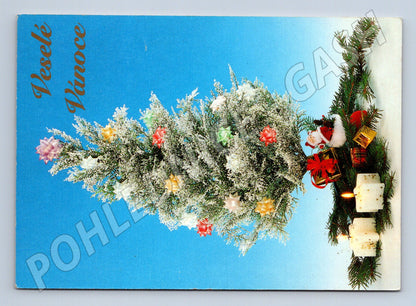 Pohlednice Veselé Vánoce vánoční stromeček 1999 (M24986)