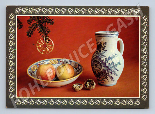 Pohlednice Vánoční zátiší 1981 (M24989)