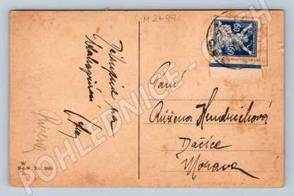 Angel and toucan ethnographic Czechoslovakia (M2499)